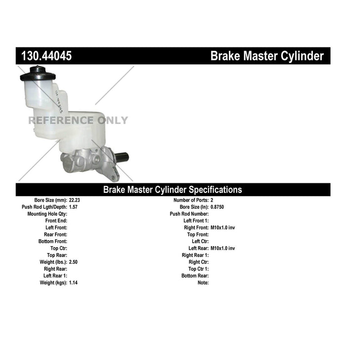 Brake Master Cylinder for Toyota Avalon 2012 2011 2010 2009 2008 P-2432889