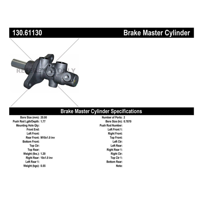 Brake Master Cylinder for Lincoln MKZ 2008 2007 P-2433785