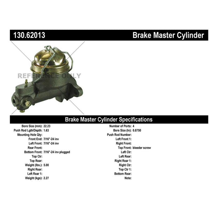 Brake Master Cylinder for Pontiac LeMans 1966 P-2434073