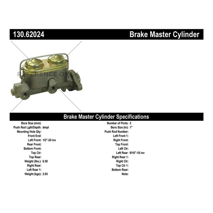 Brake Master Cylinder for Jeep J10 1978 1977 1976 1975 1974 P-2434251