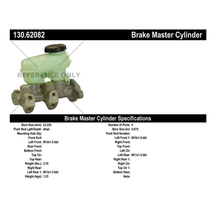 Brake Master Cylinder for Saturn SC 1992 1991 P-2434433