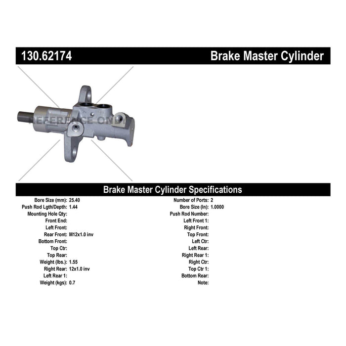 Brake Master Cylinder for Buick Regal 2017 2016 2015 2014 2013 2012 2011 P-2434657