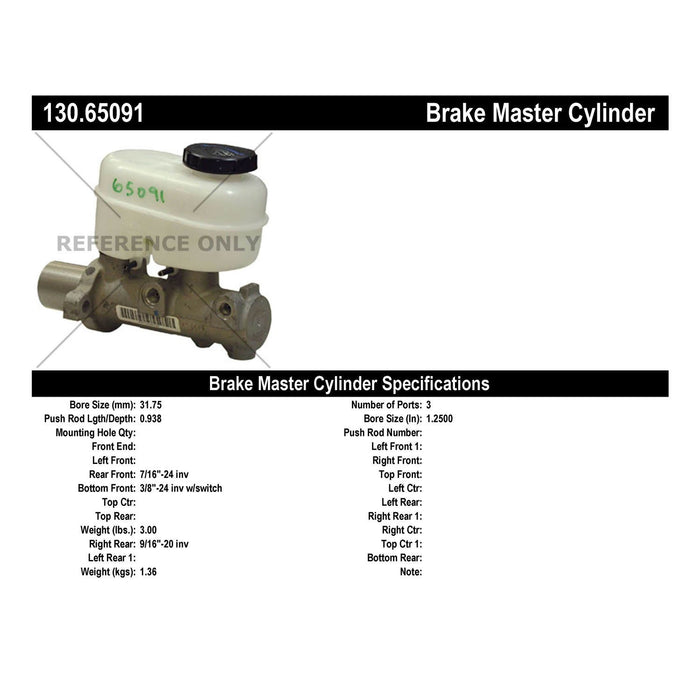 Brake Master Cylinder for Ford E-150 2005 2004 P-2435338