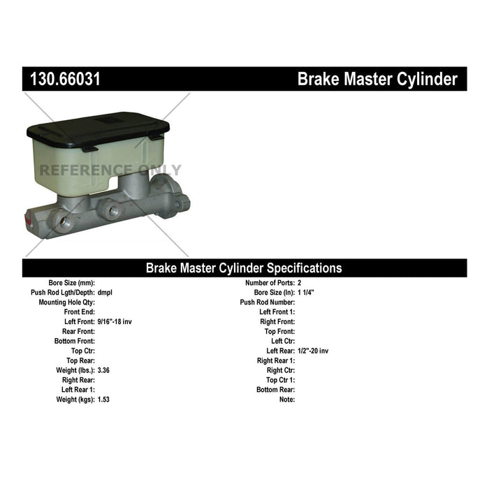 Brake Master Cylinder for GMC G3500 1996 P-2435724