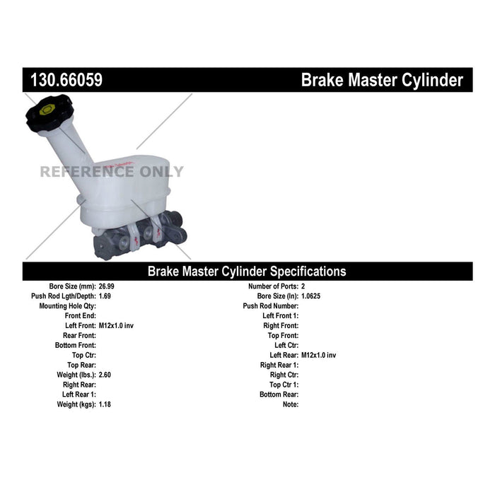 Brake Master Cylinder for GMC Acadia 2017 2016 2015 2014 2013 2012 2011 2010 2009 2008 2007 P-2435923