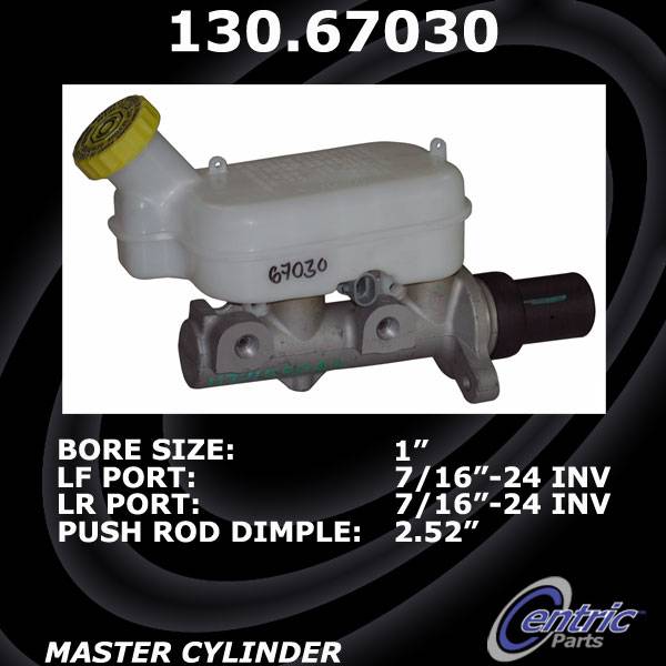 Brake Master Cylinder for Chrysler Town & Country 2005 2004 2003 P-2436118