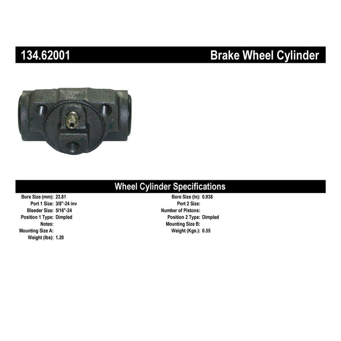 Rear Drum Brake Wheel Cylinder Premium Line for Chevrolet K5 Blazer 4WD 1986 1985 1984 1983 1982 1981 1980 1979 1978 1977 1976 1975 P-1160491