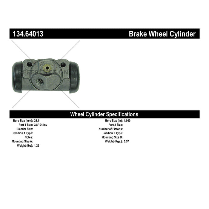 Rear Left/Driver Side Drum Brake Wheel Cylinder Premium Line for Ford F-150 2003 2002 2001 2000 1999 1998 1997 P-1162657