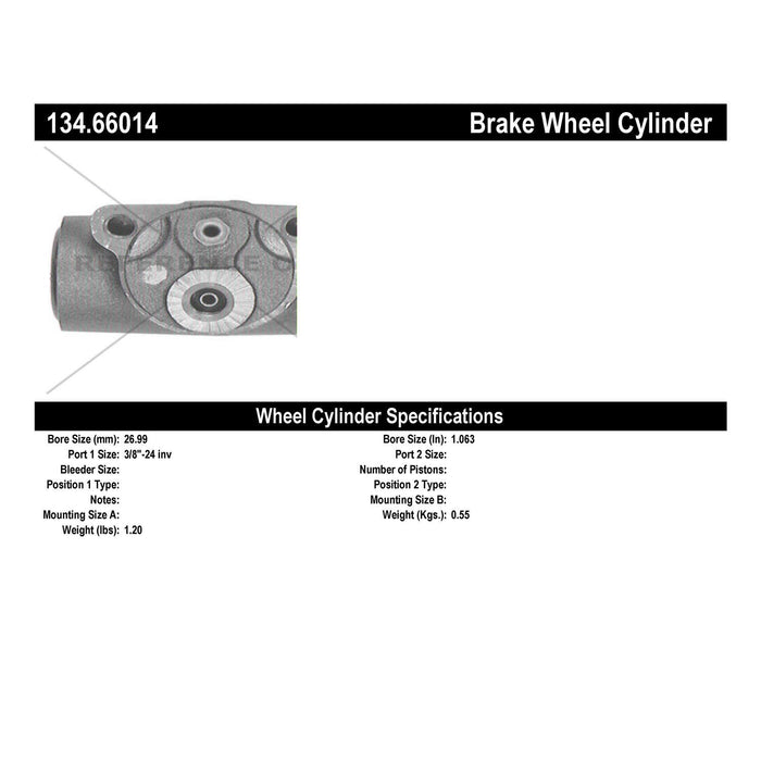 Rear Drum Brake Wheel Cylinder Premium Line for Chevrolet C20 Suburban 1986 1985 1984 1983 1982 1981 1980 1979 1978 1977 1976 1975 1974 P-1163192