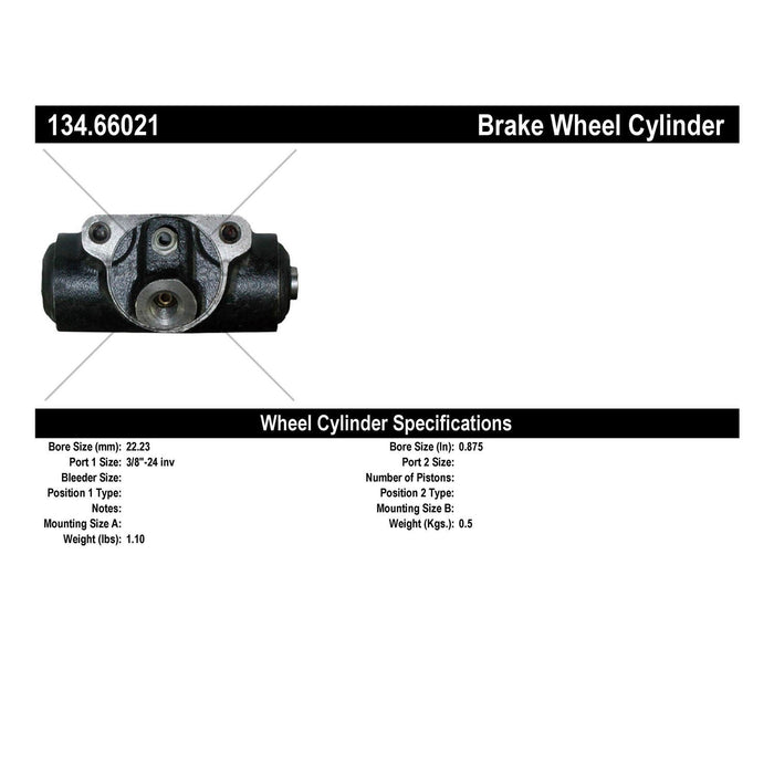 Rear Drum Brake Wheel Cylinder Premium Line for Chevrolet Astro 2002 2001 2000 1999 1998 1997 1996 1995 1994 1993 1992 1991 1990 P-1163336