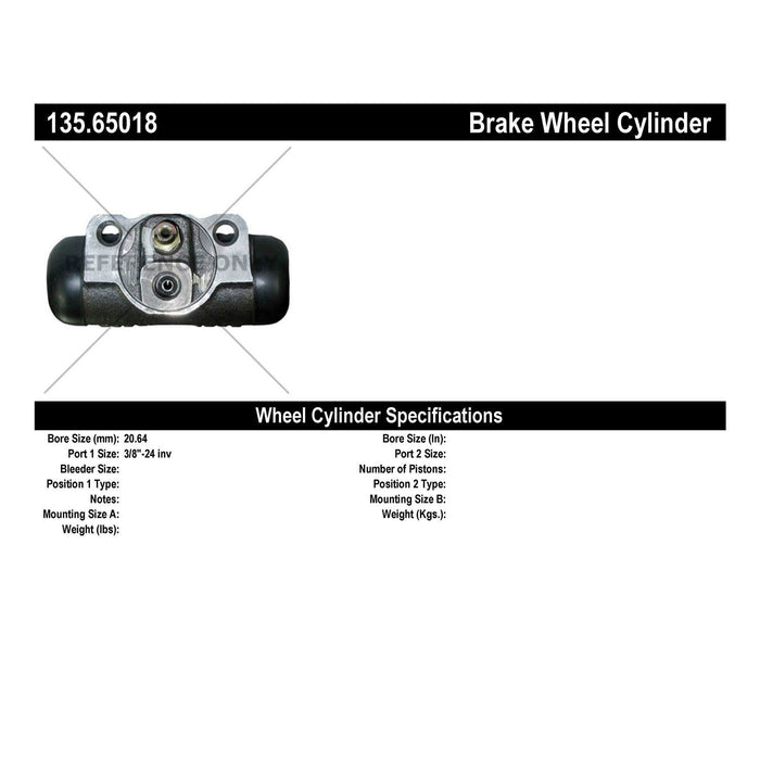 Rear Drum Brake Wheel Cylinder Standard Line for Mazda B2300 2010 2009 2008 2007 2006 2005 2004 2003 P-1165520