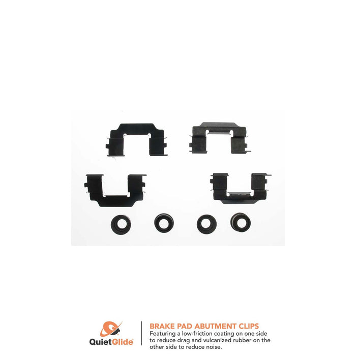 Rear Disc Brake Hardware Kit for Saab 9-7x 2009 2008 2007 2006 2005 P-1273977