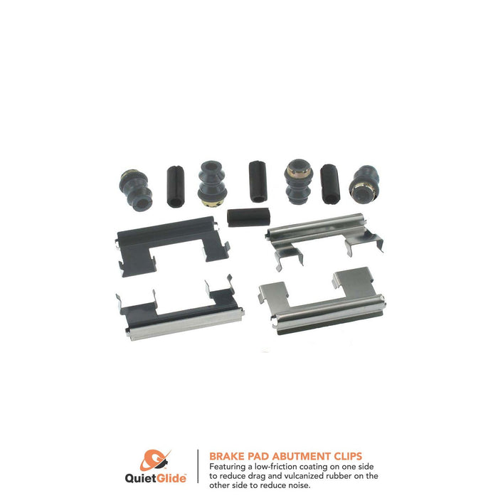 Rear Disc Brake Hardware Kit for Chevrolet Silverado 3500 HD 2010 2009 2008 2007 P-1273991