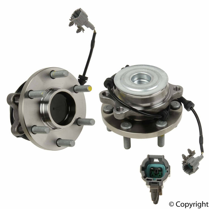 Front Wheel Bearing and Hub Assembly for Nissan Pathfinder RWD 2012 2011 2010 2009 2008 2007 2006 2005 P-1290880