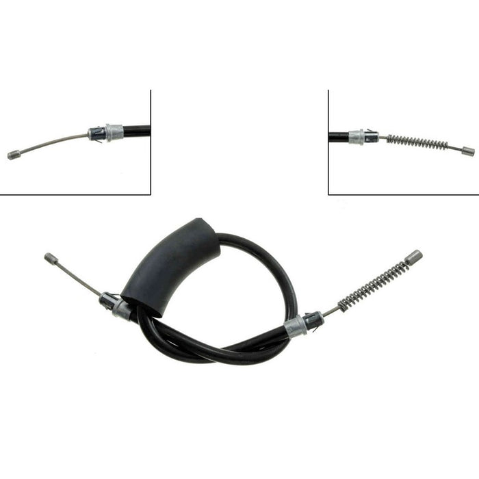 Rear Left/Driver Side OR Rear Right/Passenger Side Parking Brake Cable for Pontiac Bonneville 2005 2004 2003 2002 2001 P-1415032