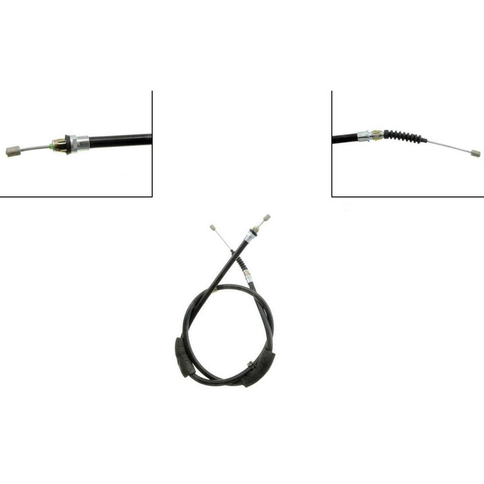 Rear Left/Driver Side OR Rear Right/Passenger Side Parking Brake Cable for Mercury Mystique 2000 1999 1998 1997 P-1415038