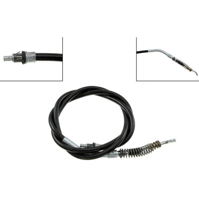 Rear Left/Driver Side Parking Brake Cable for Ford F-350 Super Duty 2004 2003 2002 2001 2000 1999 P-1415074