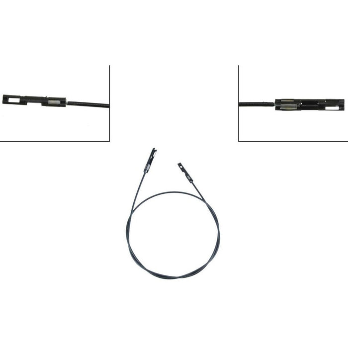 Intermediate Parking Brake Cable for Chevrolet Silverado 2500 HD Classic Extended Cab Pickup 2007 P-1415320