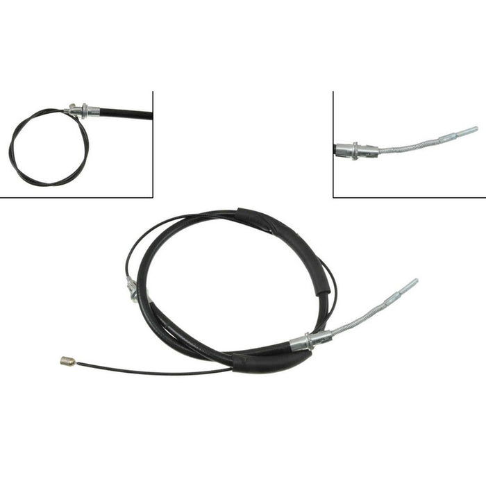 Rear Left/Driver Side Parking Brake Cable for Dodge Grand Caravan 2001 2000 1999 1998 1997 P-1415497