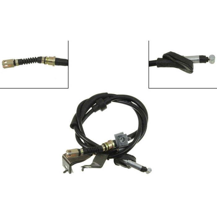 Rear Left/Driver Side Parking Brake Cable for Honda Civic Si 1995 1994 1993 1992 P-1415519