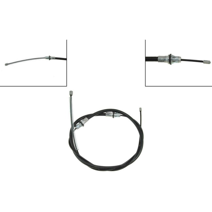 Rear Left/Driver Side Parking Brake Cable for Pontiac Parisienne 1986 1985 1984 1983 P-1411680