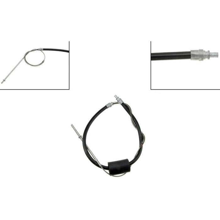 Front Parking Brake Cable for GMC C2500 4-Door 164.5" Wheelbase 1983 1982 1981 1980 P-1412073