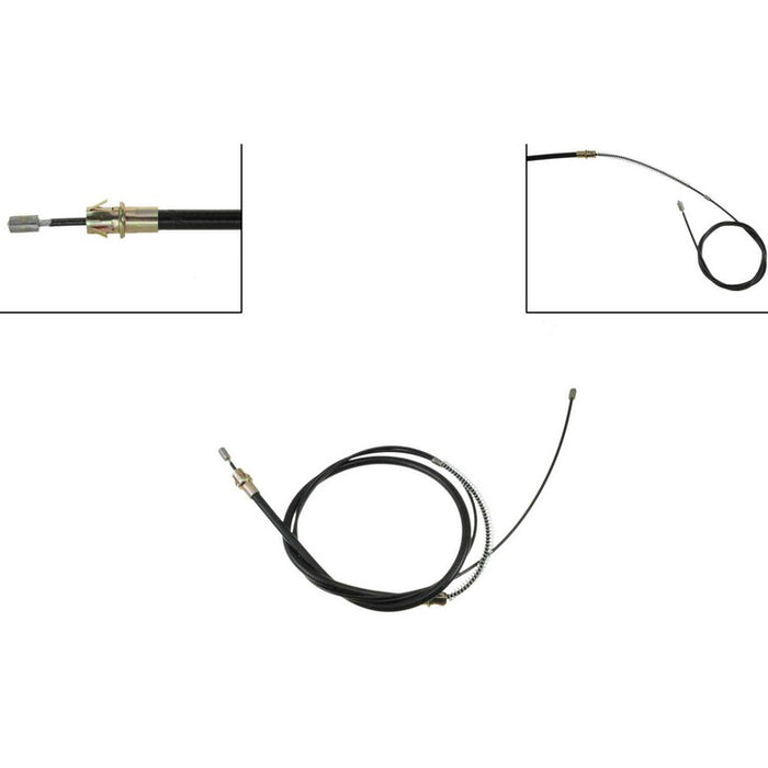 Front Parking Brake Cable for GMC V3500 Cab & Chassis 135.5" Wheelbase 1989 1988 1987 P-1412466