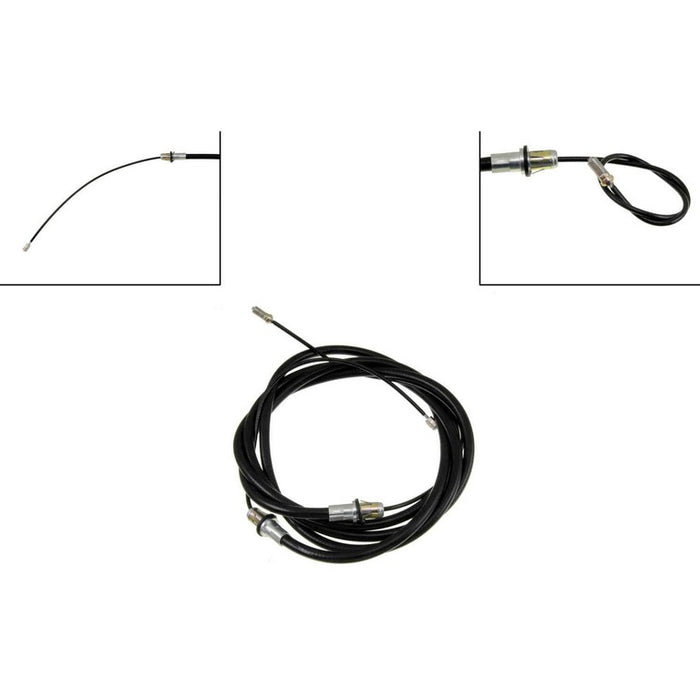 Front Parking Brake Cable for Ford E-250 Econoline Club Wagon 138.0" Wheelbase 1991 1990 1989 1988 P-1413109