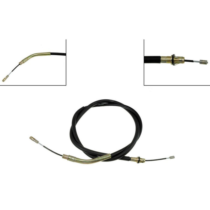 Rear Right/Passenger Side Parking Brake Cable for Lincoln Town Car Limousine 1994 1993 1992 1991 P-1413676