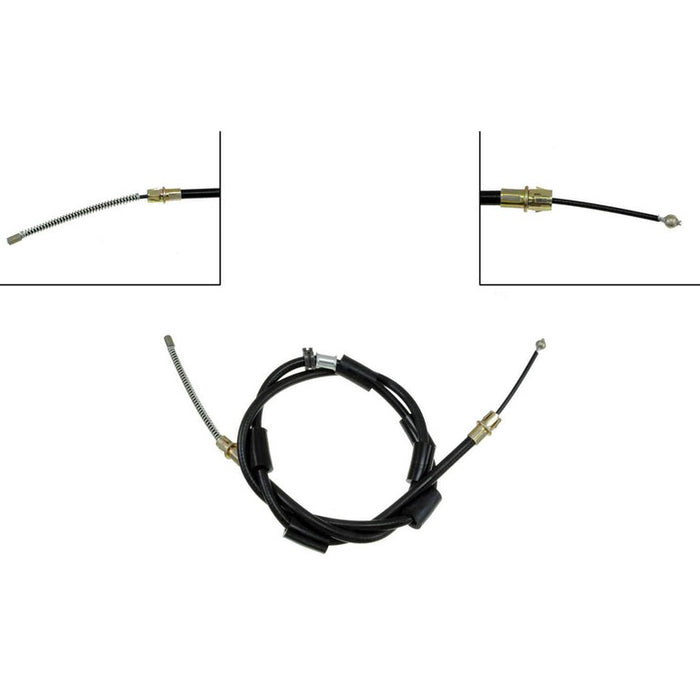 Rear Left/Driver Side OR Rear Right/Passenger Side Parking Brake Cable for Ford Contour 2000 1999 1998 1997 1996 1995 P-1413995