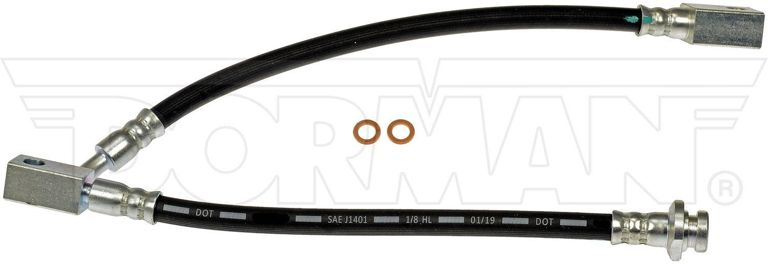 Front Right OR Front Right Inner Brake Hydraulic Hose for Infiniti M56 AWD Sedan 2013 2012 2011 P-1429747