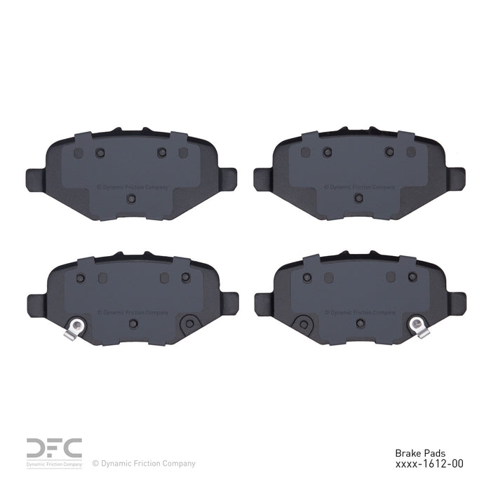 Rear Disc Brake Pad Set for Ford Flex 2019 2018 2017 2016 2015 2014 2013 P-294338