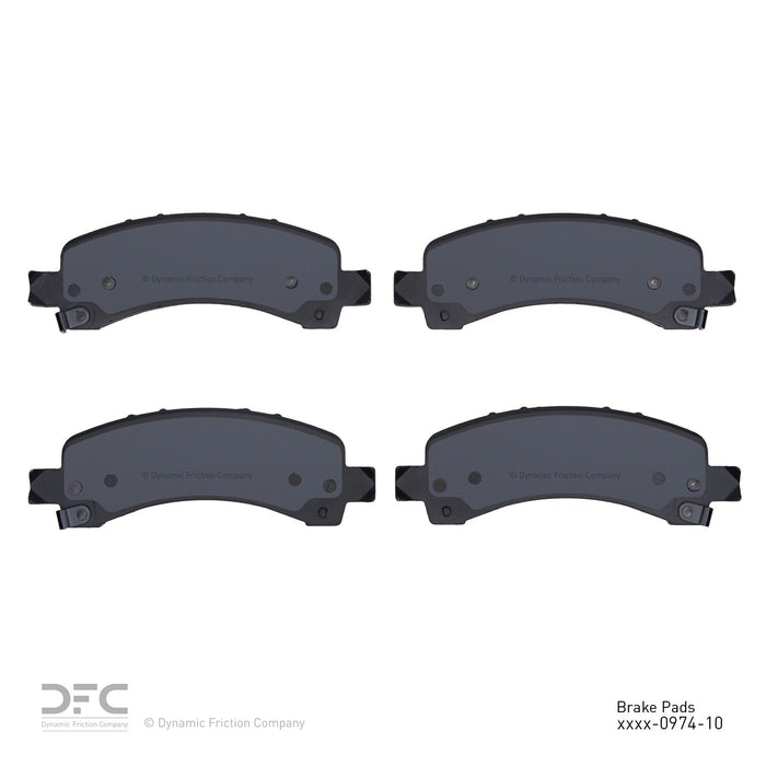 Rear Disc Brake Pad Set for Chevrolet Avalanche 1500 RWD 2006 2005 2004 2003 P-309586