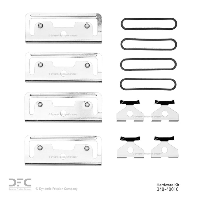 Front Disc Brake Hardware Kit for Dodge Diplomat 1989 1988 1987 1986 1985 1984 1983 1982 1981 1980 1979 1978 1977 P-258491