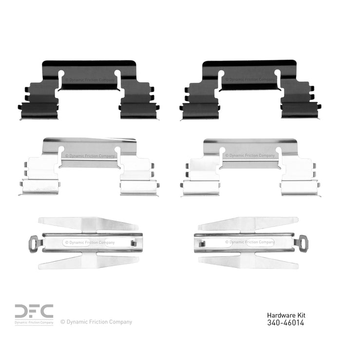 Rear Disc Brake Hardware Kit for Chevrolet Silverado 1500 2005 2004 2003 2002 2001 P-259016