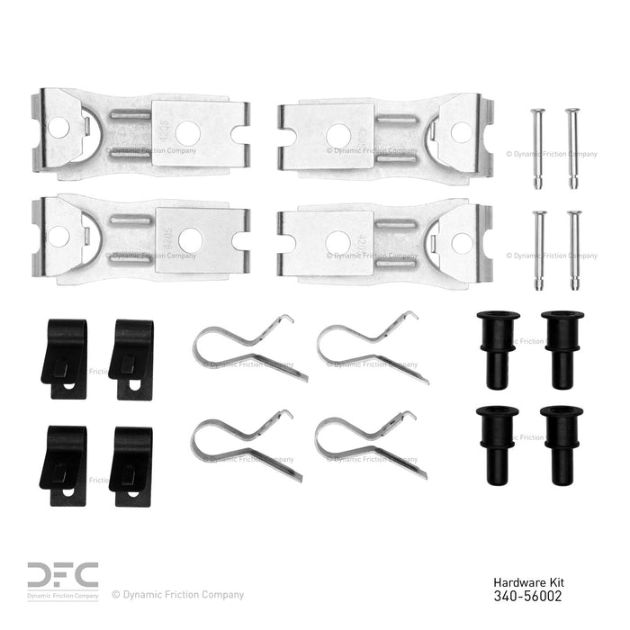 Front Disc Brake Hardware Kit for Mercury Park Lane 1968 P-260393