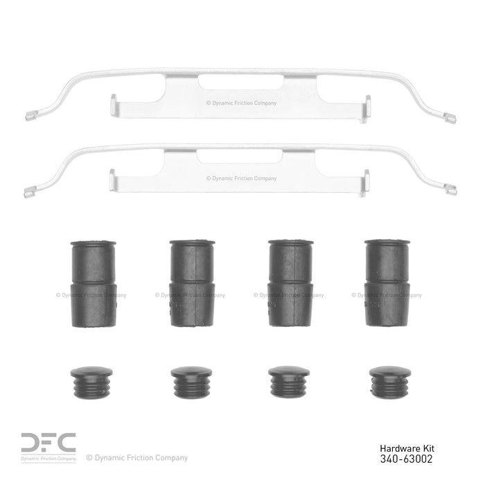 Front Disc Brake Hardware Kit for Mercedes-Benz E500 4Matic 2005 2004 P-260753