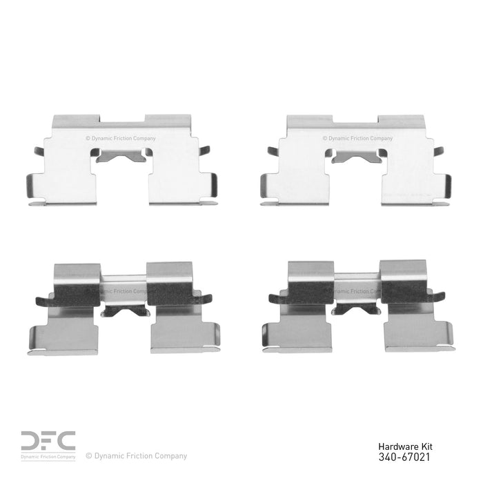 Rear Disc Brake Hardware Kit for Infiniti I35 2004 2003 2002 P-261520