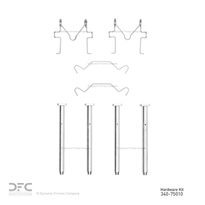 Rear Disc Brake Hardware Kit for Lexus IS350 2013 2012 2011 2010 2009 2008 2007 2006 P-262303