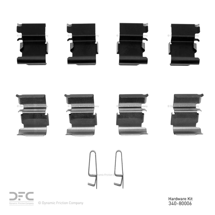 Front Disc Brake Hardware Kit for Isuzu Axiom 2004 2003 2002 P-262699