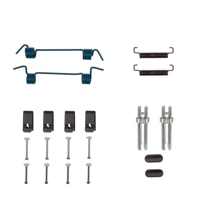 Rear Parking Brake Hardware Kit for Ford F-350 Super Duty 2012 2011 2010 2009 2008 2007 2006 2005 - Dynamite Friction 370-54054