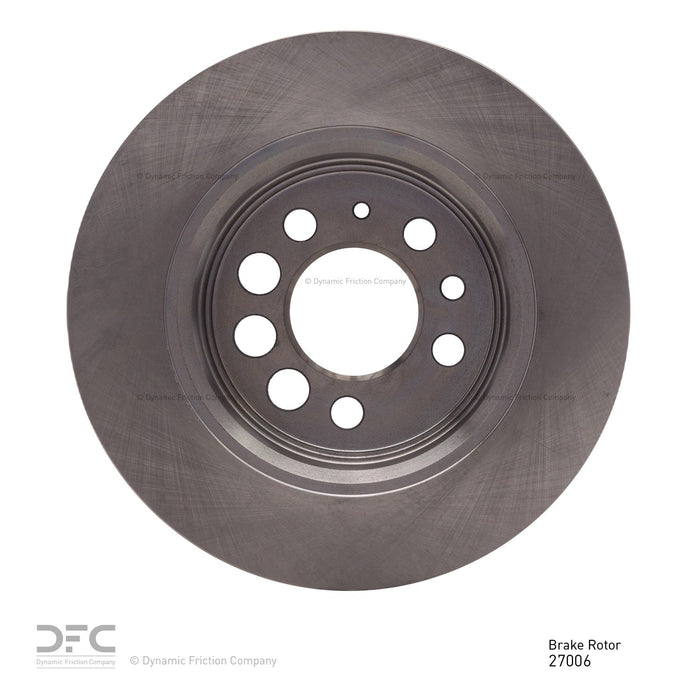 Rear Disc Brake Rotor for Volvo 745 1985 - Dynamite Friction 600-27006