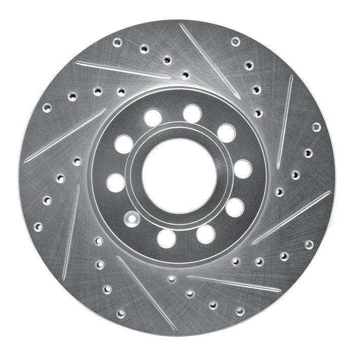 Front Right/Passenger Side Disc Brake Rotor for Volkswagen Bora 2.5L L5 2010 2009 2008 2007 2006 2005 P-289271