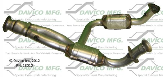 Front Catalytic Converter for Chevrolet Avalanche 1500 5.3L V8 2005 2004 2003 2002 P-326081