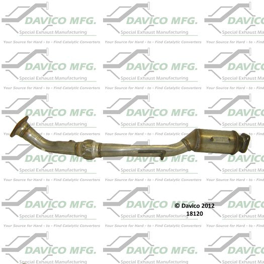 Rear Catalytic Converter for Nissan Altima 2.5L L4 2006 2005 2004 2003 2002 P-326153