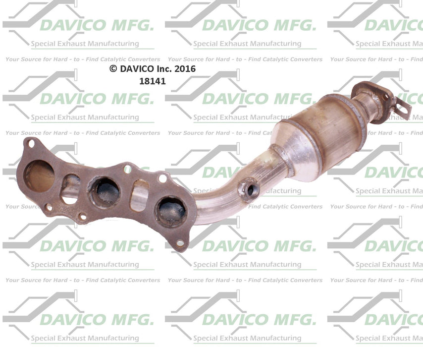 Front Left/Driver Side Catalytic Converter for Toyota Tundra 4.0L V6 RWD 2006 2005 - Davico 18141