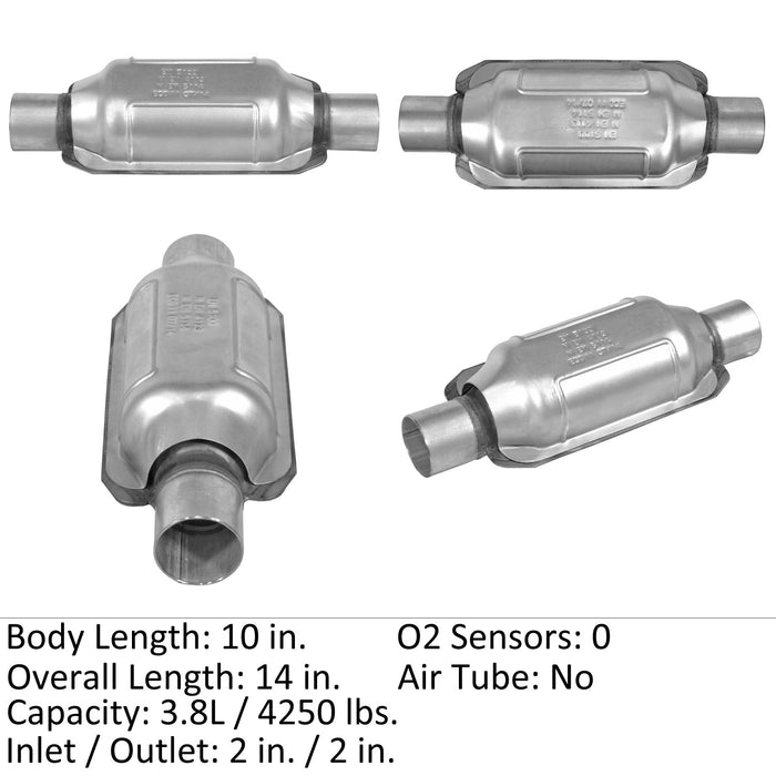 Rear Catalytic Converter for Hyundai Sonata 2.4L L4 2013 2012 2011 2009 2008 2007 2006 P-410339