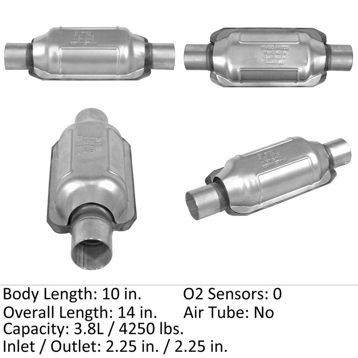 Rear Catalytic Converter for Nissan Altima 3.5L V6 2006 2005 2004 2003 2002 P-410369