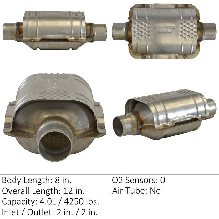 Rear Catalytic Converter for Infiniti EX35 3.5L V6 2012 2011 2010 2009 2008 P-410960