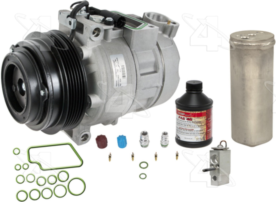 A/C Compressor and Component Kit for Mercedes-Benz ML320 2002 2001 2000 1999 1998 P-2522242